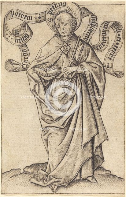 Saint Peter, c. 1450/1460. Creator: Master ES.