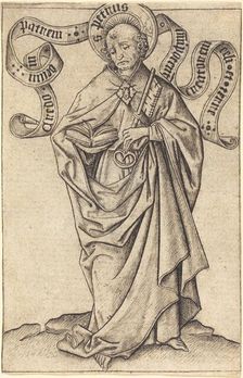 Saint Peter, c. 1450/1460. Creator: Master ES
