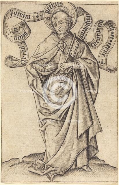 Saint Peter, c. 1450/1460. Creator: Master ES.