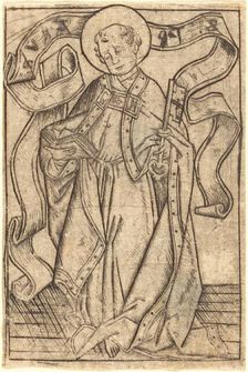 Saint Peter, c. 1465. Creator: Israhel van Meckenem