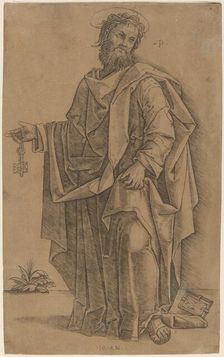 Saint Peter, c. 1507. Creator: Giovanni Antonio da Brescia