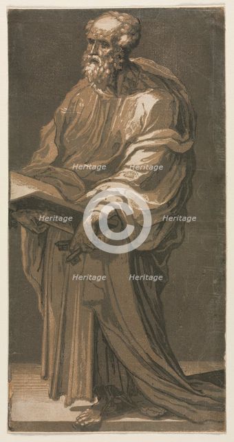 Saint Peter, c. 1547. Creator: Domenico Beccafumi (Italian, 1486-1551).