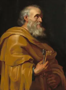 Saint Peter, c. 1616/1618. Creator: Studio of Peter Paul Rubens