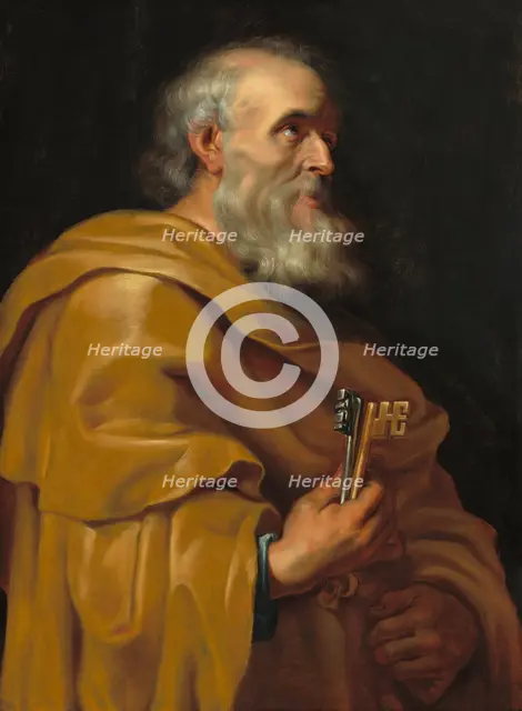 Saint Peter, c. 1616/1618. Creator: Studio of Peter Paul Rubens.