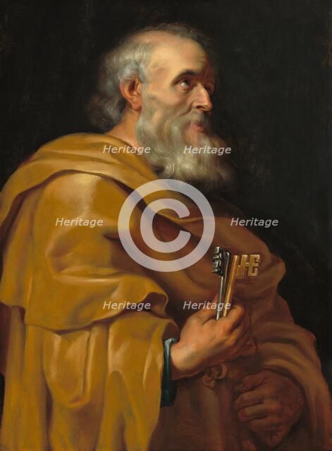 Saint Peter, c. 1616/1618. Creator: Studio of Peter Paul Rubens.