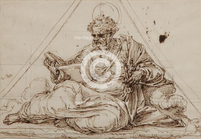 Saint Peter, c1530. Creator: Perino del Vaga.