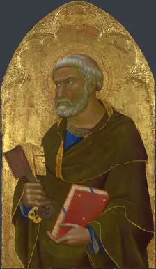 Saint Peter, c.1350. Creator: Master of the Madonna of the Palazzo Venezia (active 1340-1360)