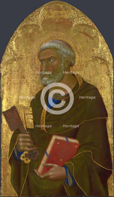 Saint Peter, c.1350. Creator: Master of the Madonna of the Palazzo Venezia (active 1340-1360).