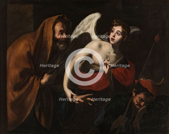 Saint Peter freed by an Angel, c1630-1640. Creator: Giuseppe Marullo.