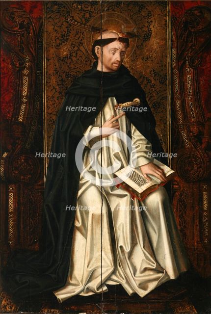 Saint Peter Martyr, 1475-1499. Creator: Jiménez (Ximénez), Miguel (active 1462-1505).