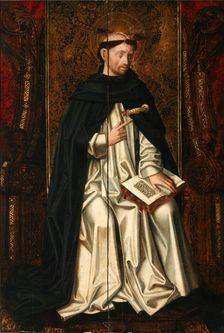 Saint Peter Martyr, 1475-1499. Creator: Jiménez (Ximénez), Miguel (active 1462-1505)