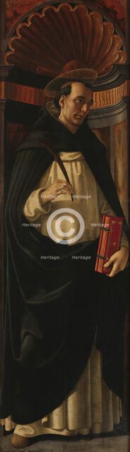 Saint Peter Martyr, 1494. Creator: Ghirlandaio, Domenico (1449-1494).