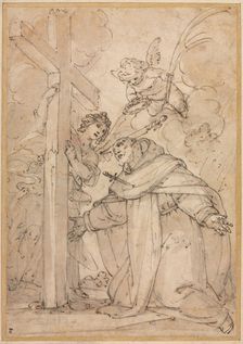 Saint Peter Martyr, 16th Century?. Creator: Giovanni Battista Paggi (Italian, 1554-1627)