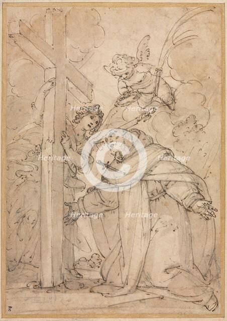 Saint Peter Martyr, 16th Century?. Creator: Giovanni Battista Paggi (Italian, 1554-1627).