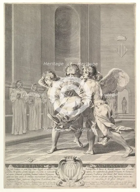 Saint Peter Nolasque, 1627. Creator: Claude Mellan.