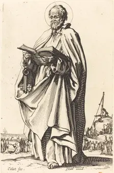 Saint Peter, published 1631. Creator: Jacques Callot