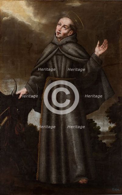 Saint Peter Regalado, 17th century. Creator: Unknown.