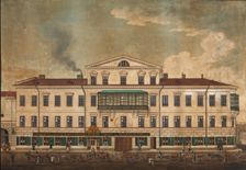 Saint Petersburg. Tobacco and cigars factory on Kolokolnaya street, 1834