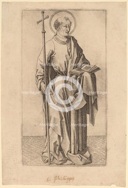 Saint Philip, c. 1490/1500. Creator: Master FVB.