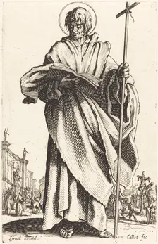 Saint Philip, published 1631. Creator: Jacques Callot
