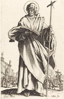 Saint Philip, published 1631. Creator: Jacques Callot