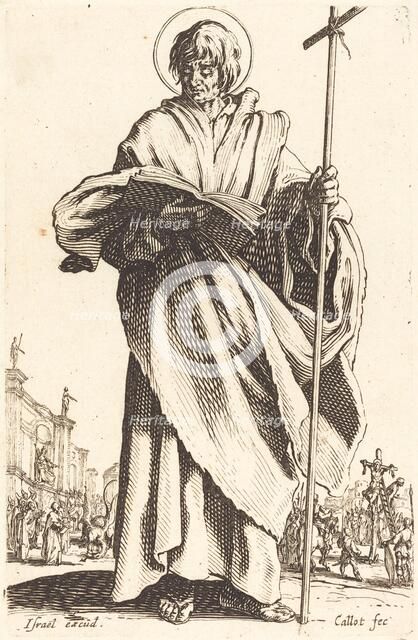Saint Philip, published 1631. Creator: Jacques Callot.