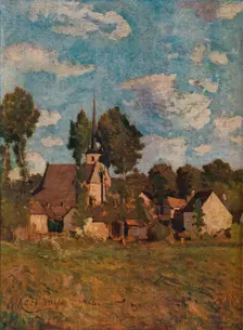 Saint-Privat c1878. Artist: Henri-Joseph Harpignies