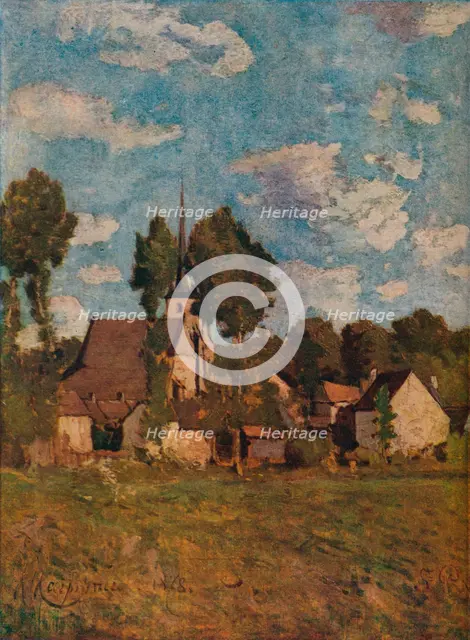 'Saint-Privat', c1878. Artist: Henri-Joseph Harpignies.