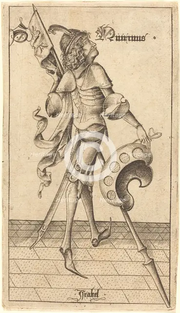 Saint Quirinus of Neuss. Creator: Israhel van Meckenem.