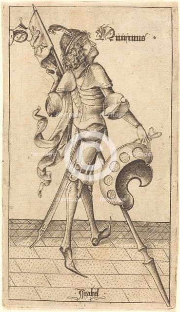 Saint Quirinus of Neuss. Creator: Israhel van Meckenem.