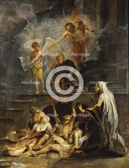 Saint Roch as Patron of Plague Victims, 1623. Creator: Workshop of Peter Paul Rubens.