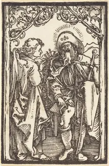 Saint Roch, c. 1500. Creator: Albrecht Durer
