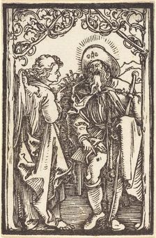 Saint Roch, c. 1500. Creator: Albrecht Durer