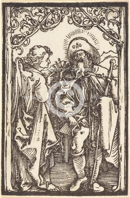 Saint Roch, c. 1500. Creator: Albrecht Durer.