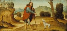Saint Roch, c1442. Creator: Circle of Francesco Francia