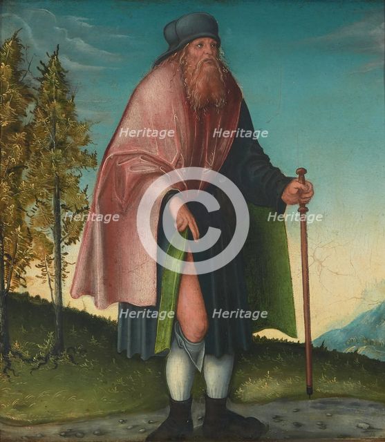 Saint Roch, c1520. Creator: Lucas Cranach the Elder.
