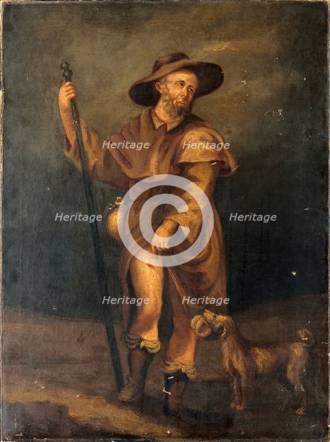 Saint Roch, c17th century. Creator: Unknown.