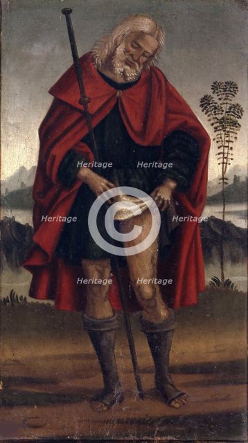 Saint Roch, ca 1515-1520. Creator: Signorelli, Luca (ca 1441-1523).