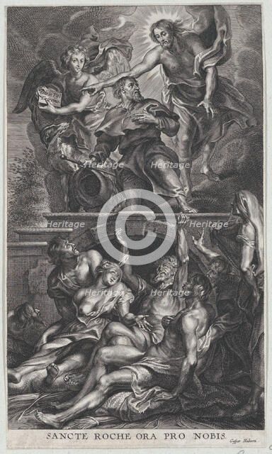 Saint Roch, ca. 1705-24. Creator: Anon.