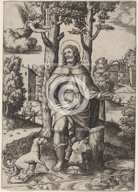 Saint Roch. Creator: Master of the Die.