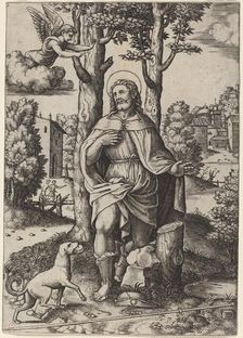 Saint Roch. Creator: Master of the Die