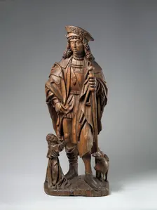 Saint Roch, German, early 16th century. Creator: Unknown