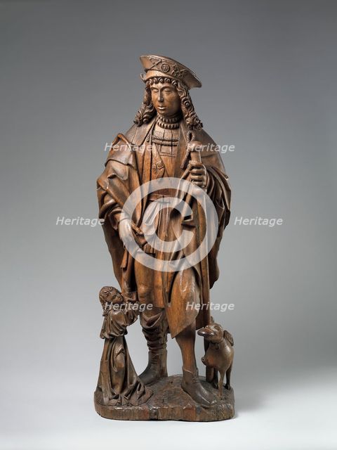 Saint Roch, German, early 16th century. Creator: Unknown.