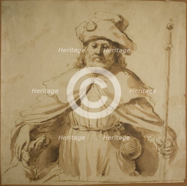 Saint Roch, n.d. Creator: Guercino.
