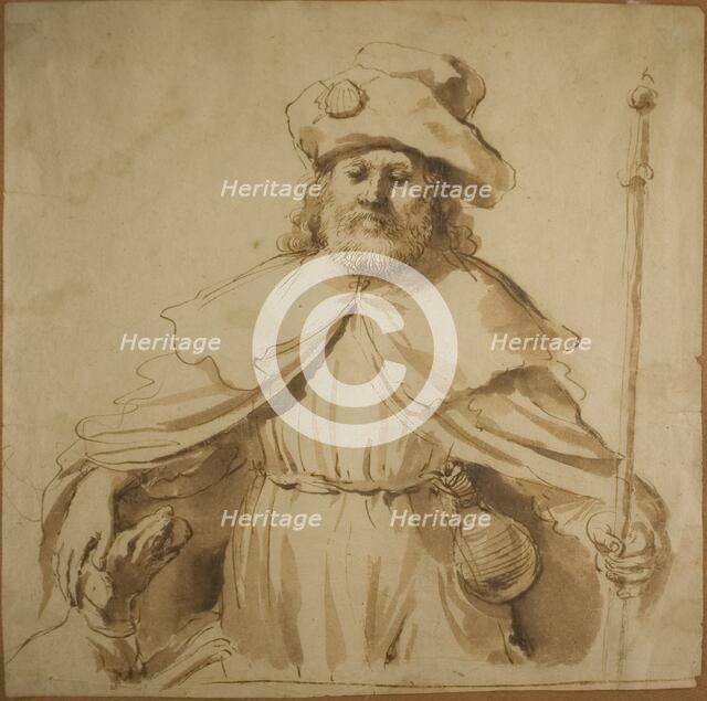 Saint Roch, n.d. Creator: Guercino.