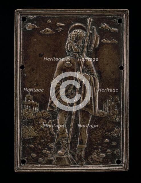 Saint Rochus (Roche), late 15th - early 16th century. Creator: Moderno.