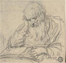 Saint Reading, n.d. Creator: Baldassare Franceschini