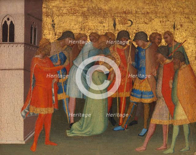 Saint Reparata Being Prepared for Execution. Creator: Bernardo Daddi.