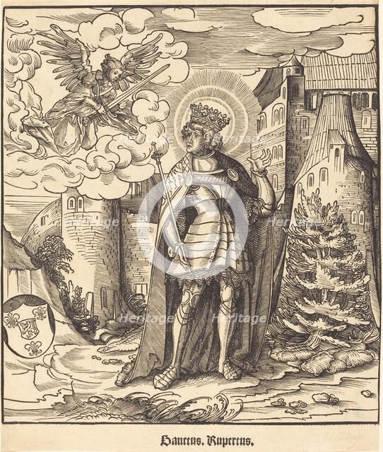 Saint Rupertus, 1516/1518. Creator: Leonhard Beck.