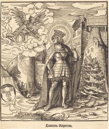 Saint Rupertus, 1516/1518. Creator: Leonhard Beck